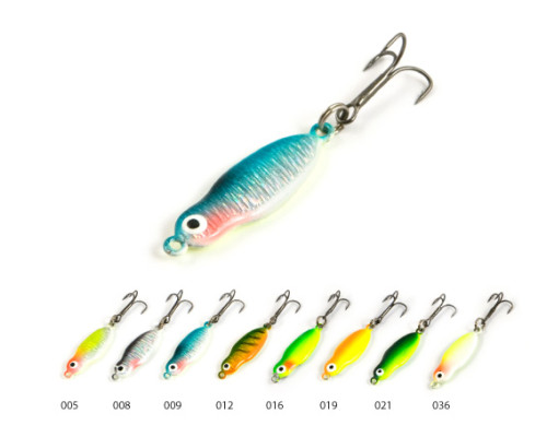 Блесна зимняя Akara Ice Lures рыбка с тройником IL015 1-008