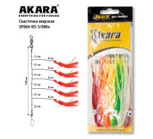 Снасточка морская Akara Octopus System SP004 H5 №5/0 Mix