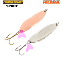Блесна колебалка Akara - Spirit 40 гр. 002/Sil