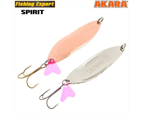 Блесна колебалка Akara - Spirit 40 гр. 002/Sil