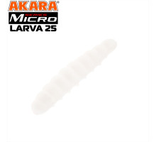 Силикон Akara MICRO Larva 25 mm (20 шт.)