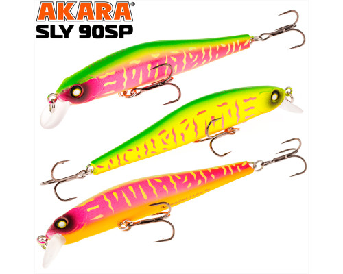 Воблер Akara Sly 90SP 9 гр. (1/3 oz 3,5 in) A207/161