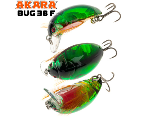 Воблер Akara Bug 38F 4 гр. 06