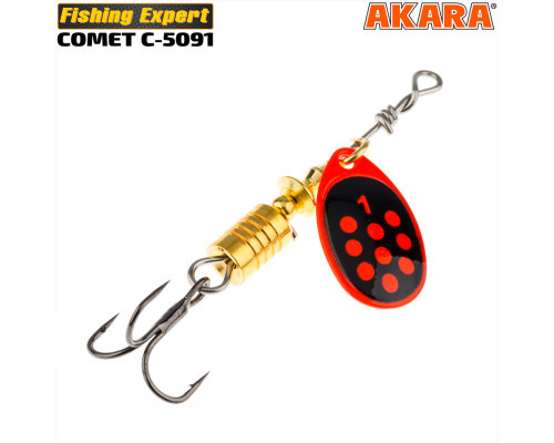 Блесна вертушка Akara C-5091 5091-4-194