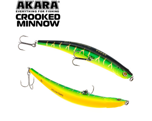 Воблер Akara Crooked Minnow 110F (5/14 oz 4,3 in) A20