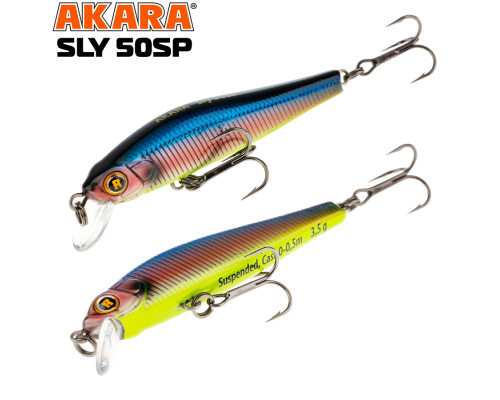 Воблер Akara Sly 50SP 3,5 гр. (1/8 oz 2,0 in) A79