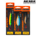 Блесна колеблющаяся Akara Expert Крокодил 25 гр. SIL с глазом