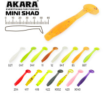 Рипер Akara Mini Shad (12 шт.)
