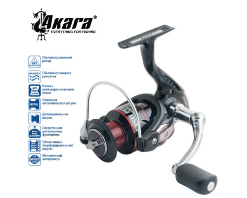 Катушка безынерционная Akara Fish Point FPF1000 4+1 з/ш