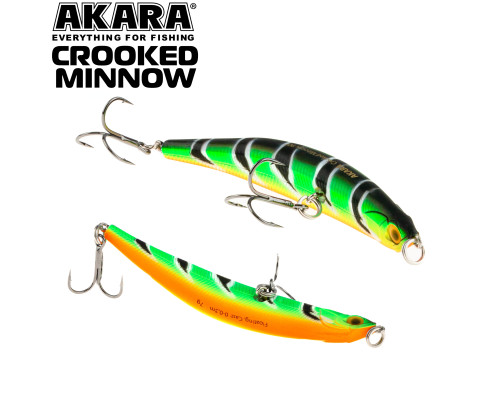 Воблер Akara Crooked Minnow 90F 7 гр. A107