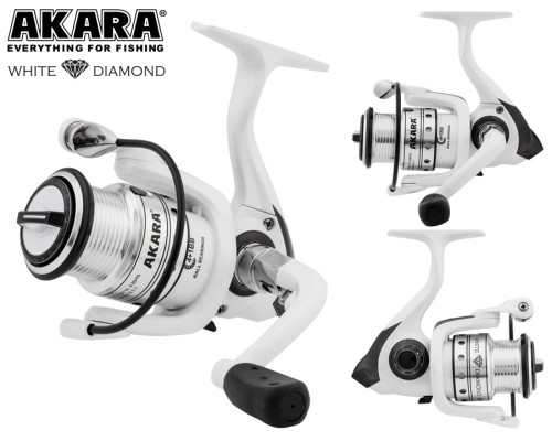 Катушка безынерционная Akara White Diamond 1000 4+1 bb