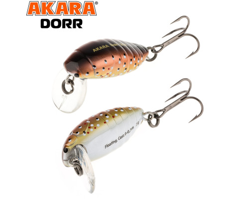 Воблер Akara Dorr 30F 2,0 гр. (1/14 oz 1,2 in) A75