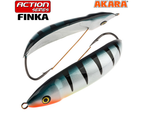 Блесна колебалка незацепляйка Akara Action Series Finka р. A26