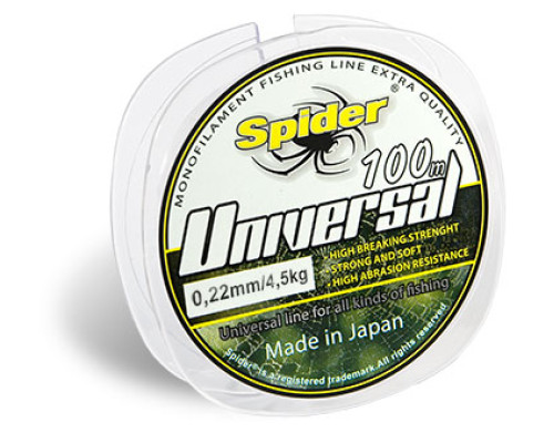 Леска SPIDER Universal 100 м 0,15