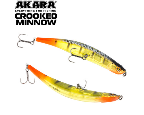 Воблер Akara Crooked Minnow 110F (5/14 oz 4,3 in) A190