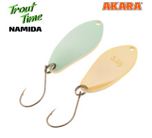 Блесна колеблющаяся Akara Trout Time Namida 3,5 гр. 42Р