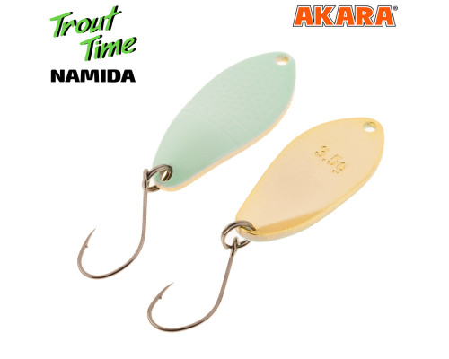 Блесна колеблющаяся Akara Trout Time Namida 3,5 гр. 42Р