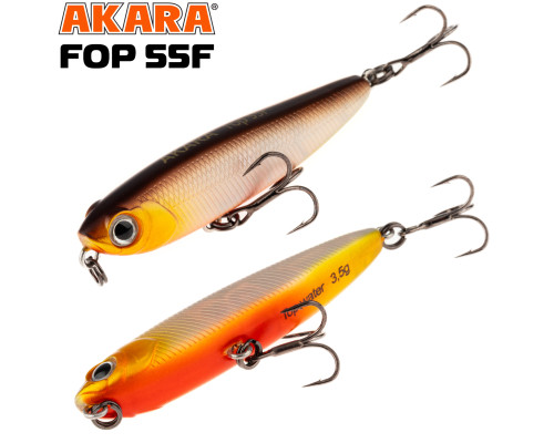 Воблер Akara Fop 55F 3,5 гр. A76