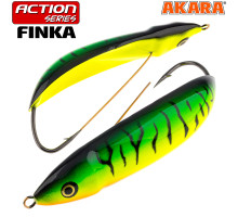 Блесна колебалка незацепляйка Akara Action Series Finka р. A68