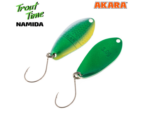Блесна колеблющаяся Akara Trout Time Namida 3,5 гр. 53