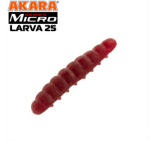 Силикон Akara MICRO Larva 25 mm (20 шт.)