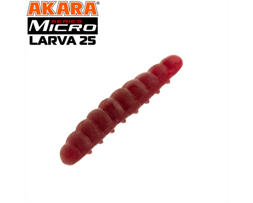 Силикон Akara MICRO Larva 25 mm (20 шт.)
