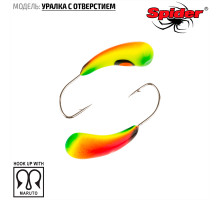 Мормышка W Spider Уралка с отверстием (модель 29) 0,36 гр. 171