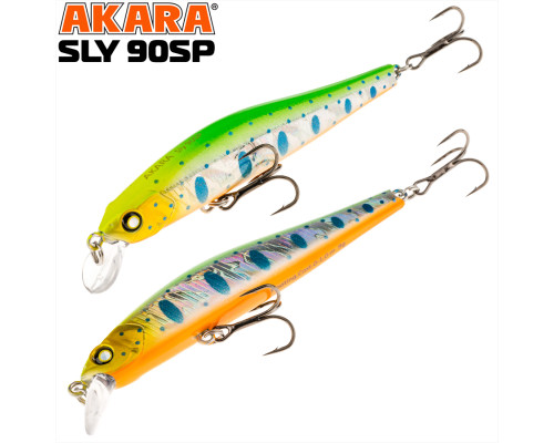 Воблер Akara Sly 90SP 9 гр. (1/3 oz 3,5 in) A204