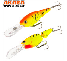 Воблер Akara Twin Shad 60F 8 гр. A87