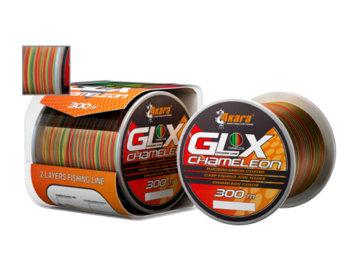 Леска Akara GLX Chameleon Power Line 300 м 0,20