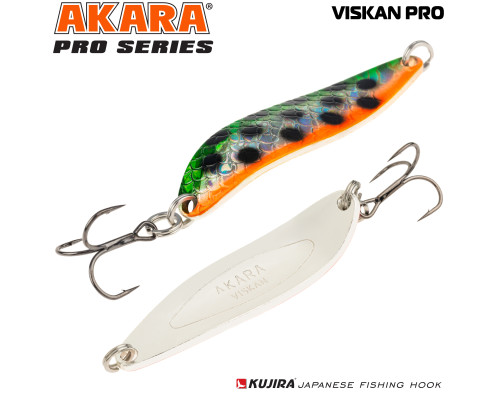 Блесна колеблющаяся Akara Pro Series Viskan PRO гр. 95