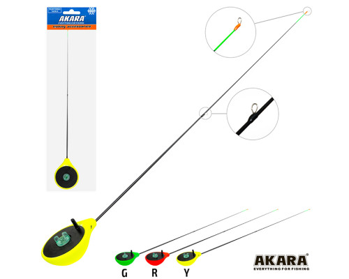 Удочка зимняя Akara Finezza L (1,0-3,6г) Yellow (1,0-3,6 гр.) Yellow