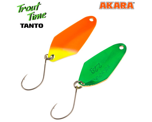 Блесна колеблющаяся Akara Trout Time Tanto 2,8 гр. 37