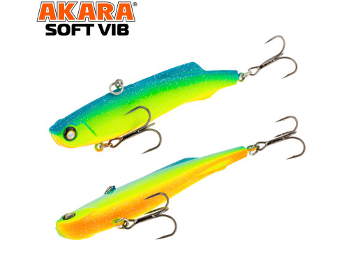 Воблер Akara раттлин Soft Vib 105 мм 38 гр. A 61