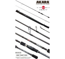 Спиннинг штекерный угольный 2 колена Akara Teuri Heavy H (30-80) ATH-240H