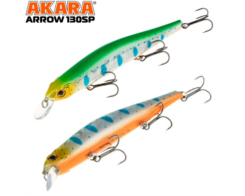 Воблер Akara Arrow 130SP 25 гр. A204