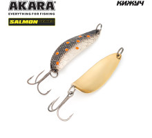 Блесна колебалка Akara Salmon Кижуч мм 28 гр. 11-NI/GO