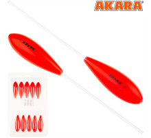 Сбирулино (бомбарда) Akara AZ22700 плавающий красный 10 гр.