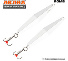 Блесна зимняя Akara Tournament Ice Romb 2,5 гр. Sil
