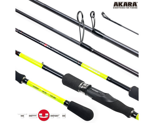 Спиннинг штекерный угольный 2 колена Akara Teuri MHS S802MH-244