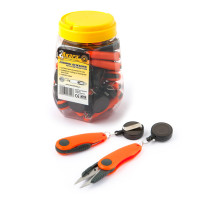 Щипцы-нож Akara Fishing Scissors FT11 складной с ритривером в пласт. банке