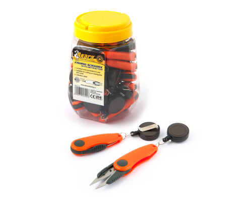 Щипцы-нож Akara Fishing Scissors FT11 складной с ритривером в пласт. банке
