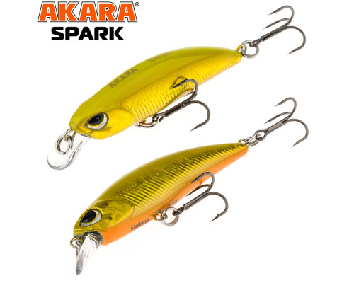 Воблер Akara Spark 50S 3,5 гр. (1/8 oz 2,0 in) A86