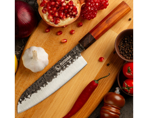 Нож кухонный Kujira Japan Series Santoku 175 mm сталь 8Cr13MoV SAN-175