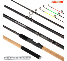 Удилище штекерное угольное фидерное 3 колена с цельной ручкой Akara Experience Feeder TX-30 (30-60-9 30/60/90-330
