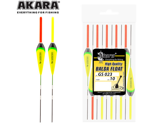 Поплавок Akara бальса GS023