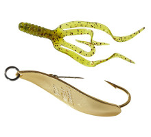 Блесна колеблющаяся Mepps TIMBER DOODLE, 1, Gold (блистер)
