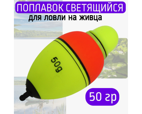 Поплавок живцовый 20 гр - 1 шт ( батарейка в компл.) MIFINE