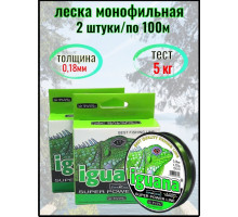 Леска Iguana 0,40 мм 2 шт