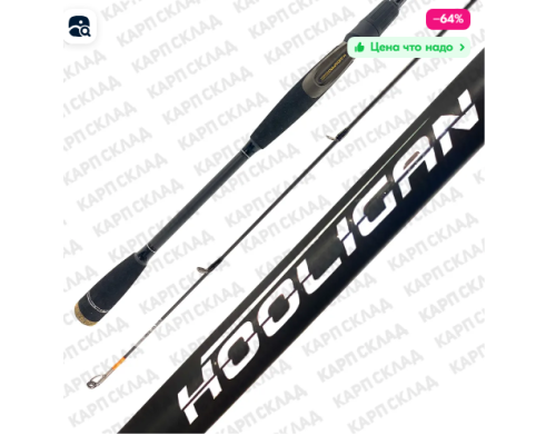 Спиннинг штекерный Kaida Hooligan тест 5-20g 2,65м